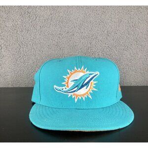Miami Dolphin’s New Era 59FIFTY NFL On‎ Field Fitted Cap - 7 1/4 Teal Orange